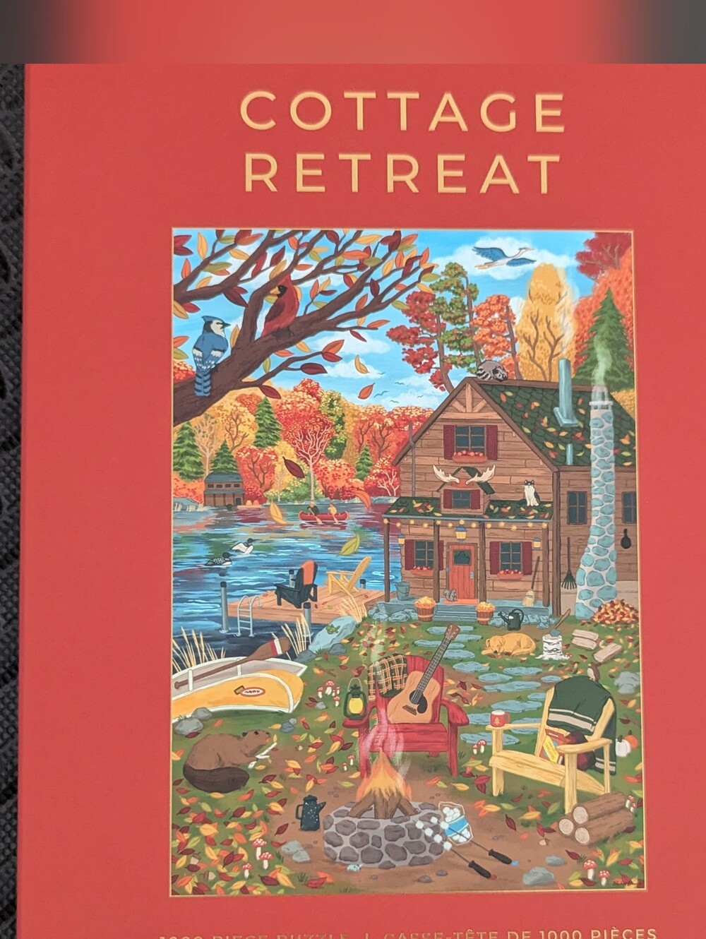 Nwt - Hobbry 1000 Piece Puzzle - Cottage Retreat